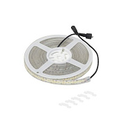 Лента светодиодная термостойкая, подводная 14,4W/m, 24V, 13мм, 2835, 240 д/м, IP68, теплый белый, 3000К, 5м, AKS 115341