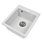 Мойка кухонная из мраморной крошки, white, Wisent W420-28