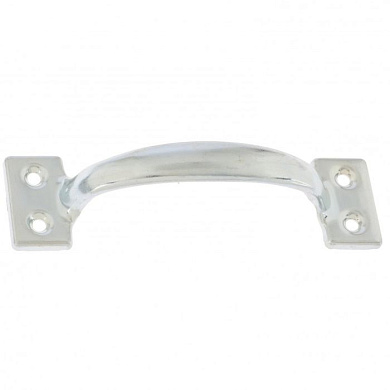 Ручка-скоба РС-120 цельнотянутая, цинк, 5 шт, (Металлист) Россия 91594