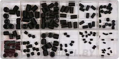 Набор винтов с внутренним шестигранником 160 шт. Yato YT-06777