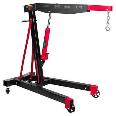 Кран гидравлический 3 т, h подъема 2500 мм ForceKraft FK-TRA30502B (из 2-х частей)