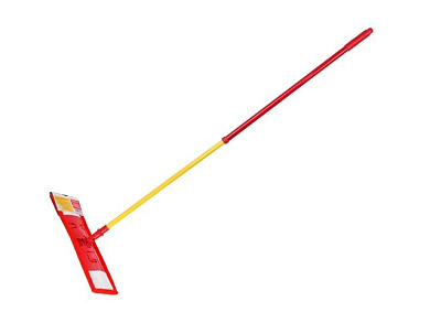 Швабра для пола с насадкой из микрофибры, Джайв, телескопическая рукоятка 67-120 см PERFECTO LINEA 43-391013