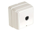 Розетка ТВ, открытая, кремовая, BRON, Mutlusan 21601700202