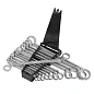 Набор накидных ключей 12 пр. 6х7-30х32 мм WMC TOOLS WMC-5128MP