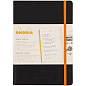 Еженедельник недатированный Clairefontaine Rhodia "Rhodiarama Perpetual", 148x210 мм, 128 страниц, черный