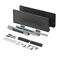 Система ящиков Evolution L-300 h167 графит SOFT CLOSE ДСП16мм SLIMBOX EVOLUTION 117332