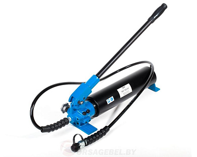 Помпа гидравлическая ручная одностороннего действия с увеличенным объемом маслобака КВТ ПМР-7020