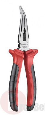 Длинногубцы 200 мм изогнутые Force 610B200B