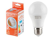 Лампа светодиодная A60 СТАНДАРТ 9 Вт 170-240В E27 4000К, 75 Вт Юпитер JP5081-06