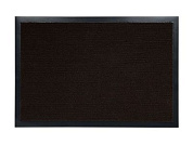 Коврик придверный влаговпитывающий, ребристый, "Trip", 40х60 см, коричневый, ВОРТЕКС 24188