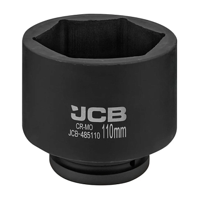 Головка ударная 110 мм 1'' 6-гр JCB JCB-485110