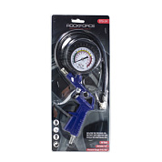 Пистолет для подкачки шин с манометром и шлангом, 0-8.5 Bar RockForce RF-STG-24