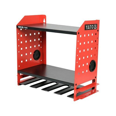 Полка металлическая для электроинструментов 465х405х225 мм Yato YT-09092