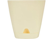 Горшок для цветов с прикорневым поливом, 2,5 л., Amsterdam, сливочный, INGREEN ING6200СЛ