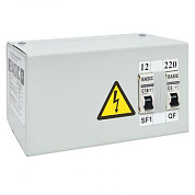 Ящик с понижающим трансформатором ЯТП 0,25кВА 220/12В EKF Basic yatp0,25-220/12v-2a