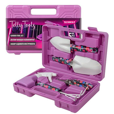 Набор садового инструмента, 5 пр., TELLY TOOLS TL-TG2109010-P