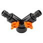 Распределитель двухканальный с кранами, внутренняя резьба 3/4'' WMC TOOLS WMC-TG7207019