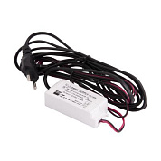 Блок питания Ultra 15W/12V с вилкой и миниконнектором (по 2 м) AKS 75055