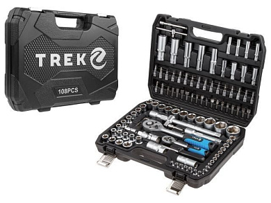 Набор инструментов 108 пр., 1/4"&1/2", 6-гр. TREK TR13108