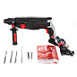 Перфоратор, 3-реж. горизонт, 1000Вт. 3,2дж.SDS+ пласт.кейс, макс диам.бура 26мм PIT PBH26-C6