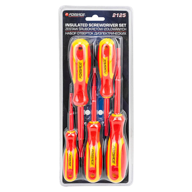 Набор диэлектрических отверток PH, SL 5 пр Forsage F-2125