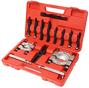 Набор съемников, сегментного типа 30-50, 50-75 мм, двухлапый 120 мм, 14 пр Forsage F-66611