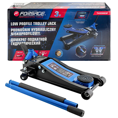 Домкрат подкатной гидравлический 3 т, 72-460 мм Forsage F-TH33003F