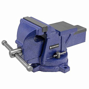 Тиски стальные поворотные с наковальней 4''-100 мм Forsage F-6540604W