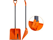 Лопата снеговая пластм. 400х400мм со стальн.черенком STARTUL METSA STARTUL ST9055-1