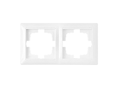 Рамка 2-местная белая, Стиль, Bylectrica ЮЛИГ.735212.215