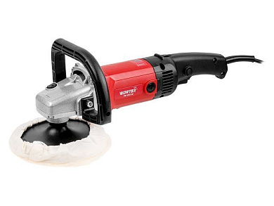 Полировальная машина LX PM 1812 SE в кор., 1200 Вт, 180 мм, 1000-3000 об/мин, регул. об. WORTEX LX E2