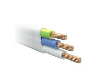 Кабель ШВВП-с 3х0,75, бухта 200 м, белый АВТОПРОВОД 1715445681026