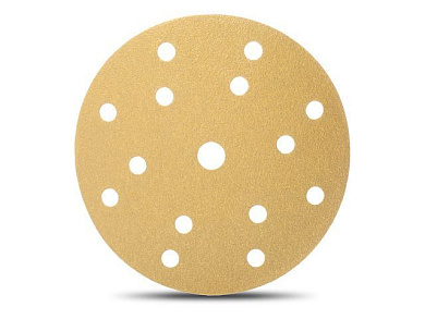 Круг шлифовальный 150 мм круг P150 бумага, 5 шт, самосцепл. (15 отв.) ABRAforce 161300