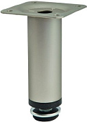 Опора меб. мет. D-100 h100 с регул. сатин AKS 22636