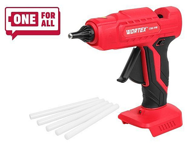 Аккум. клеевой пистолет CGG 1118 в кор. ALL1 SOLO WORTEX 1334528