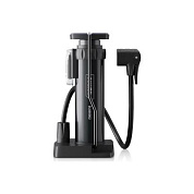 Насос велосипедный ножной Deli YS EDL880002, 5.5bar/80psi