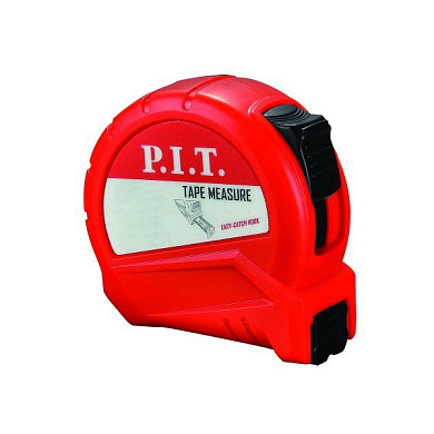 Рулетка с фиксатором 5 м x 19 мм, ABS PIT HTPM01-05MA