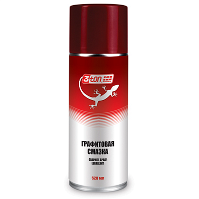 Смазка графитовая GRAPHITE SPRAY LUBRICANT 520 мл ТС-531 3ton 40318