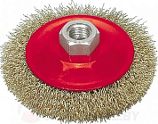 Щётка-крацовка получаша мягкая 100 мм М14 Vorel 06972