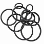 Кольца уплотнительные резиновые маслобензостойкие, 382 пр., метрические Forsage F-724