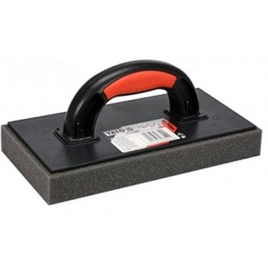 Терка пластмассовая с гидрогубкой 270х130х30 мм Yato YT-51906