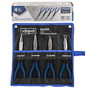 Набор щипцов с удлиненными рукоятками 285 мм 4 пр Scheppach Sch-5047P