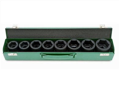 Набор головок ударн. 3/4'' 26-38 мм 6-гр. 8 пр TOPTUL GDAD0801