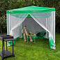 Тент садовый с москитной сеткой, 2,5 х 2,5/2,4, Camping Palisad 69520