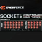 Набор ударных глубоких/коротких головок 8-32 мм 35 пр 1/2'' 6-гр EVERFORCE EF-4359MPB