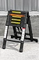 Стремянка телескопическая алюминевая бытовая 3,2 м, 11+11 ступ. RockForce RF-UP320-2