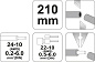 Клещи автоматические многофункциональные 210 мм Yato YT-2278