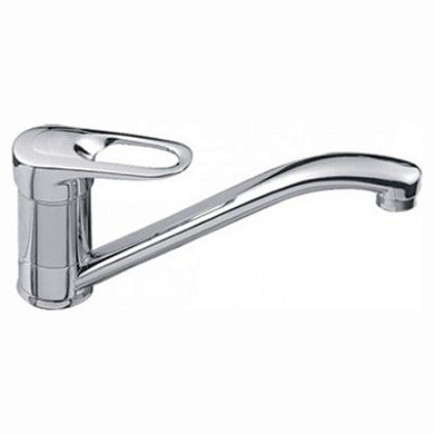 Смеситель для кухни, латунь, хром Ledeme L4204