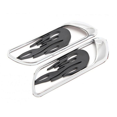 Наклейка на кузов XB-101, black, KING