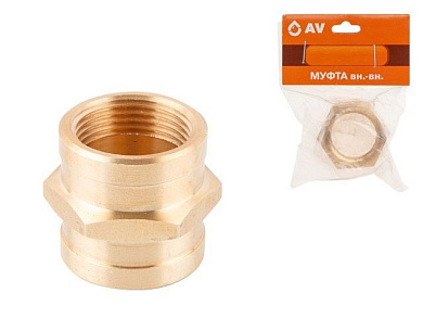 Муфта вн.-вн. 1/2" AV Engineering AVE302001